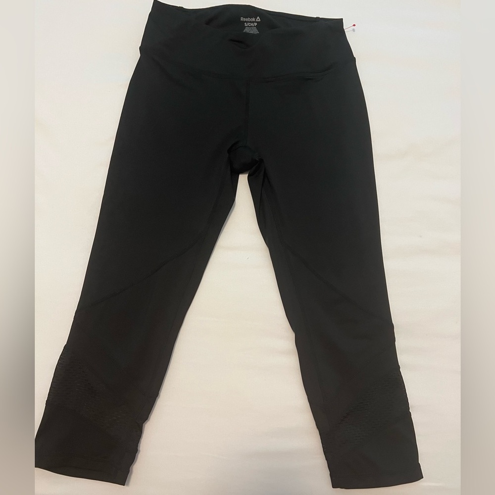 Reebok Woman’s Black Leggings sport Size S